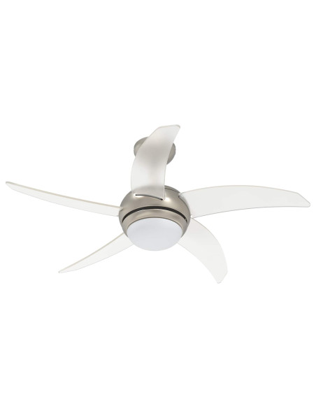 Ventilatore da soffitto con luce e telecomando Ø 110 cm