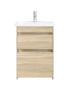 Set di mobili per il bagno Rovere Sonoma 61 x 40 x 84,5 cm 2