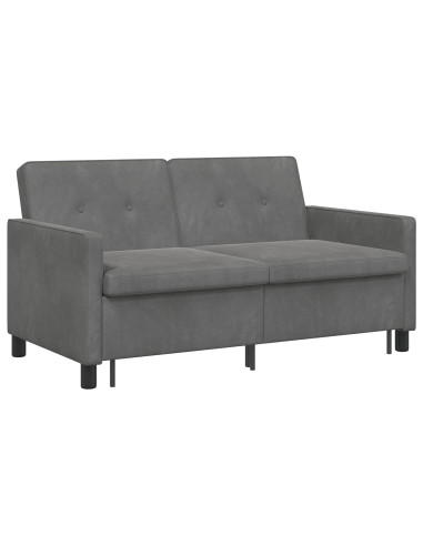 Divano letto Grigio Scuro Tessuto