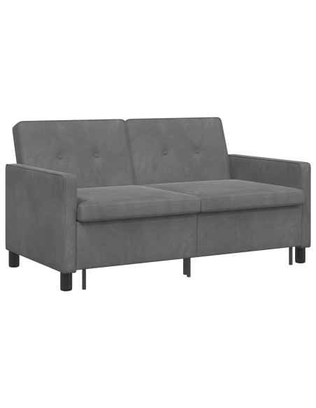 Divano letto Grigio Scuro Tessuto