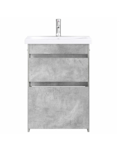 Set di mobili per il bagno Grigio Cemento 61 x 40 x 84,5 cm