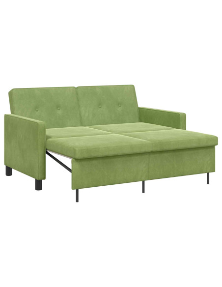 Divano letto Verde chiaro Tessuto
