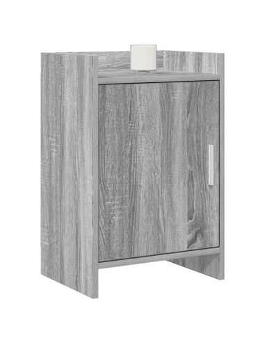 Comodini Sonoma grigio 40 x 30 x 60 cm Legno ingegnerizzato
