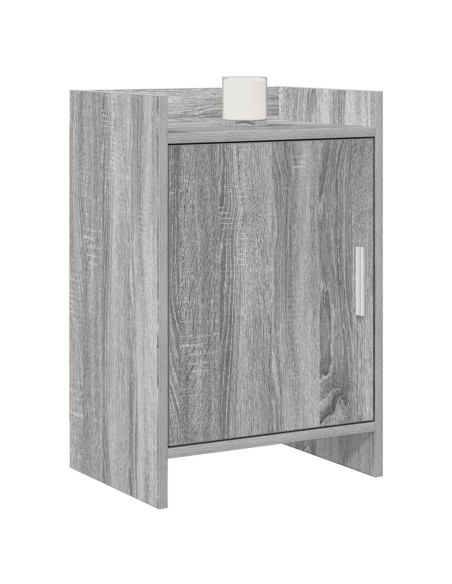 Comodini Sonoma grigio 40 x 30 x 60 cm Legno ingegnerizzato