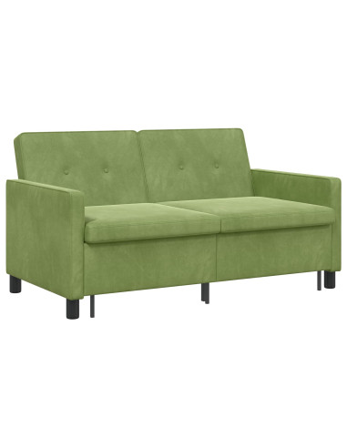 Divano letto Verde chiaro Tessuto