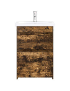 Set di mobili per il bagno Rovere Fumo 61 x 40 x 84,5 cm 2
