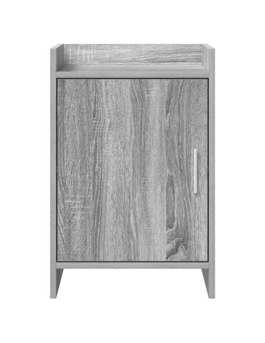 Comodini 2 pcs Sonoma grigio 40 x 30 x 60 cm