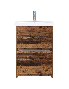Set di mobili per il bagno Legno antico 61 x 40 x 84,5 cm 2