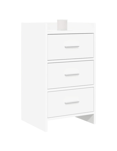 Comodini Bianco 40 x 36 x 70 cm Legno ingegnerizzato