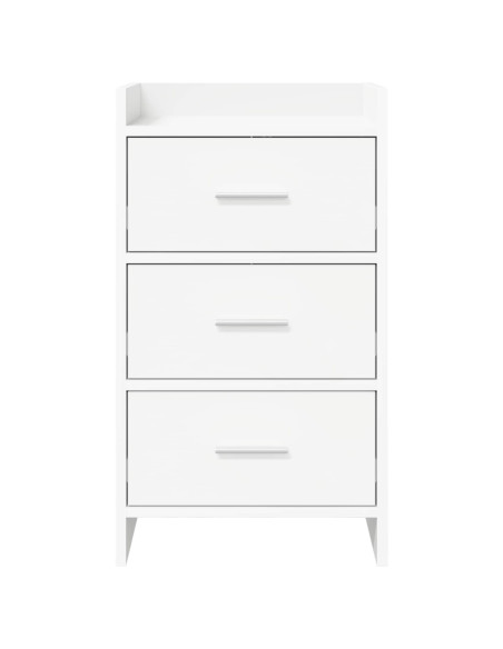 Comodini Bianco 40 x 36 x 70 cm Legno ingegnerizzato