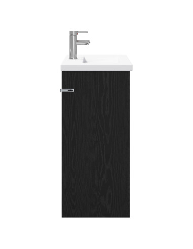 Set di mobili per il bagno Rovere Nero 81 x 40 x 84,5 cm