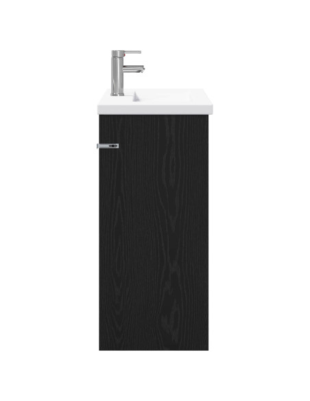 Set di mobili per il bagno Rovere Nero 81 x 40 x 84,5 cm