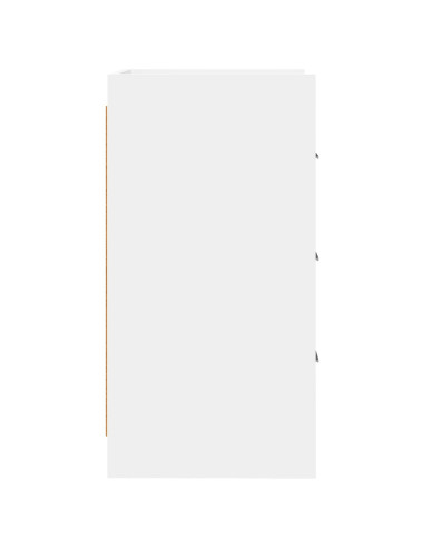 Comodini Bianco 40 x 36 x 70 cm Legno ingegnerizzato