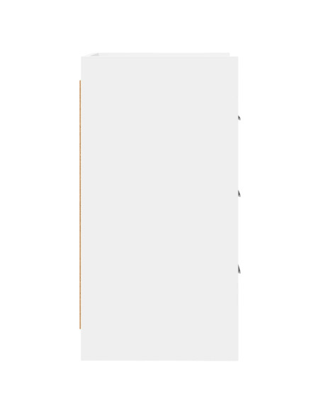 Comodini Bianco 40 x 36 x 70 cm Legno ingegnerizzato