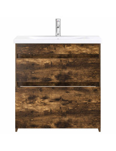 Set di mobili per il bagno Rovere Fumo 81 x 40 x 84,5 cm 2