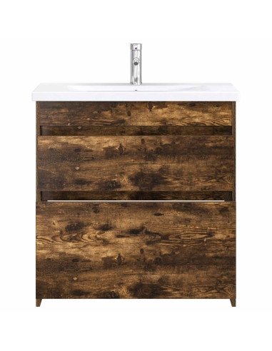 Set di mobili per il bagno Rovere Fumo 81 x 40 x 84,5 cm
