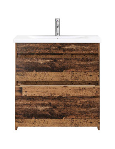 Set di mobili per il bagno Legno antico 81 x 40 x 84,5 cm 2