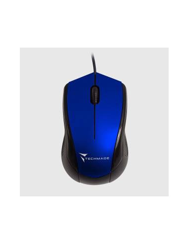 Techmade Mouse Ottico Usb Con Filo TM-XJ15 Blue