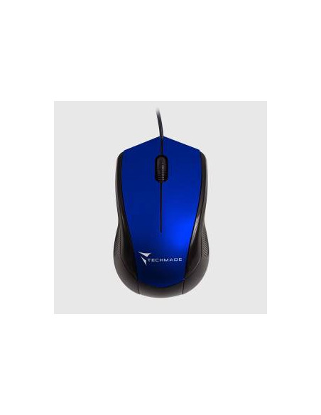 Techmade Mouse Ottico Usb Con Filo TM-XJ15 Blue