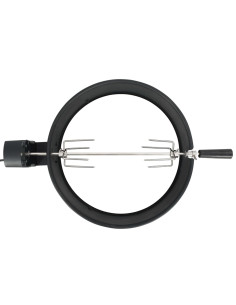 Kit per Barbecue allo Spiedo 47 cm Nero