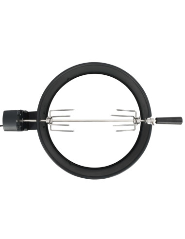 Kit per Barbecue allo Spiedo 47 cm Nero