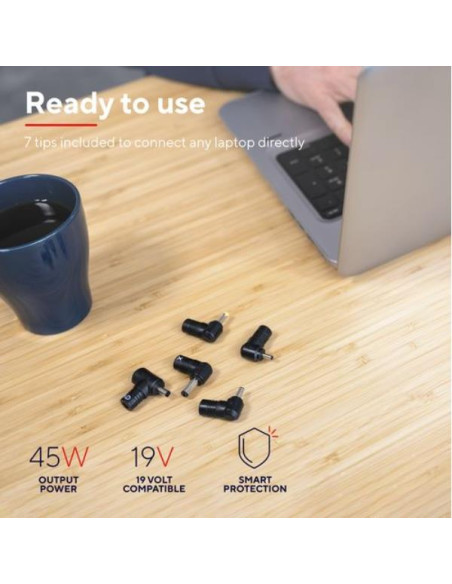 ALIMENTATORE NOTEBOOK 19V 45W