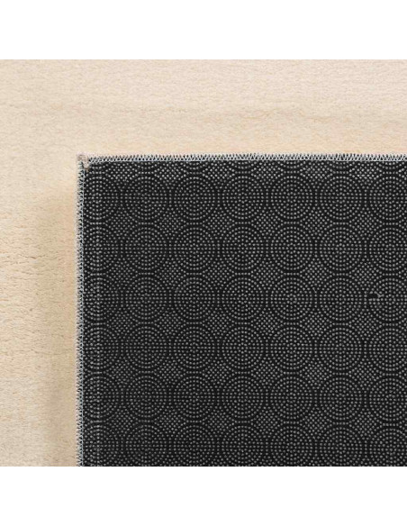 Tappeto Shaggy Beige 120x183 cm Poliestere