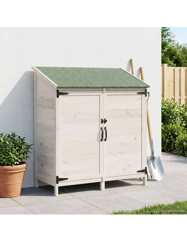 Capanno da Giardino Bianco 106,5 x 56 x 113,5 cm