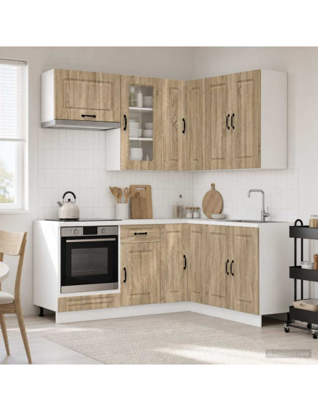 Unità Cucina KALMAR 8 pcs Rovere Sonoma Legno ingegnerizzato