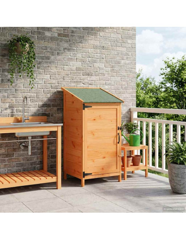 Capanno da Giardino Marrone 59 x 56 x 113,5 cm