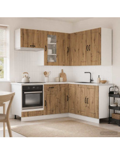 Unità Cucina KALMAR 8 pcs Rovere Artigianale