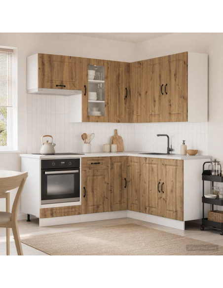 Unità Cucina KALMAR 8 pcs Rovere Artigianale
