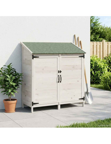 Capanno da Giardino Bianco 106,5 x 56 x 113,5 cm