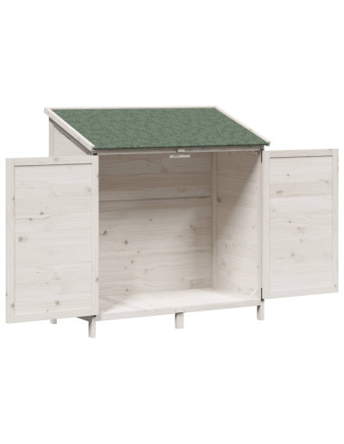 Capanno da Giardino Bianco 106,5 x 56 x 113,5 cm