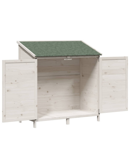 Capanno da Giardino Bianco 106,5 x 56 x 113,5 cm