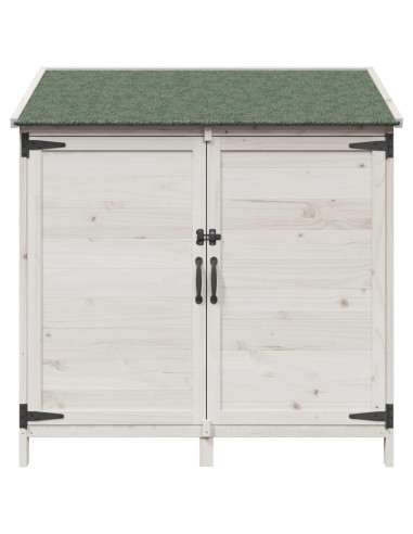 Capanno da Giardino Bianco 106,5 x 56 x 113,5 cm