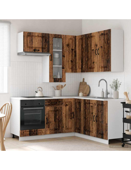 Unità Cucina KALMAR 8 pcs Legno antico Legno ingegnerizzato