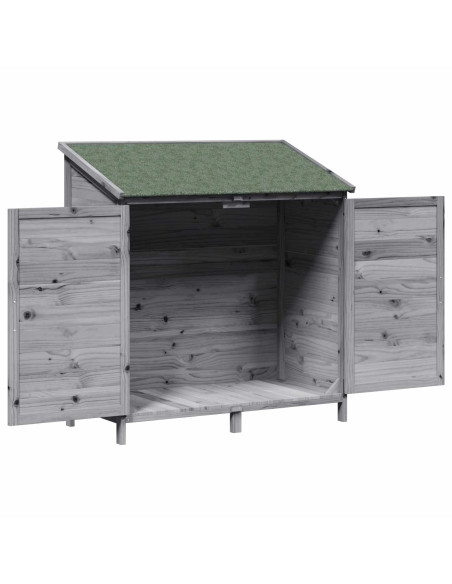 Capanno da Giardino Grigio 106,5 x 56 x 113,5 cm