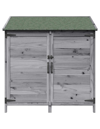 Capanno da Giardino Grigio 106,5 x 56 x 113,5 cm