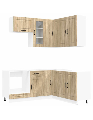 Unità Cucina KALMAR 8 pcs Rovere Sonoma Legno ingegnerizzato