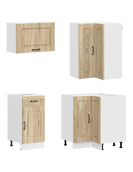Unità Cucina KALMAR 8 pcs Rovere Sonoma Legno ingegnerizzato