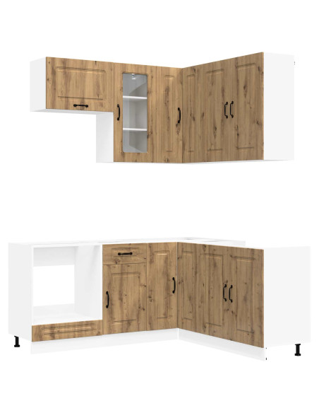 Unità Cucina KALMAR 8 pcs Rovere Artigianale