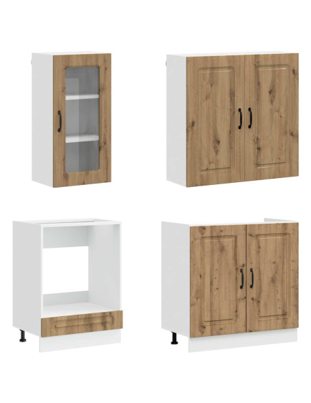 Unità Cucina KALMAR 8 pcs Rovere Artigianale