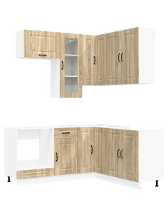 Unità Cucina KALMAR 8 pcs Rovere Sonoma Legno ingegnerizzato 2