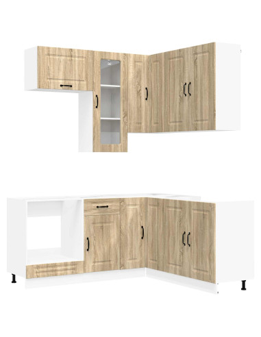 Unità Cucina KALMAR 8 pcs Rovere Sonoma Legno ingegnerizzato