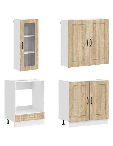 Unità Cucina KALMAR 8 pcs Rovere Sonoma Legno ingegnerizzato