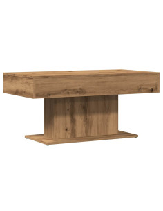 Tavolino da caffè Rovere Artigianale 96x50x45 cm in Legno Multistrato 2