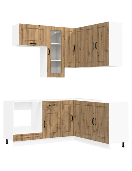 Unità Cucina KALMAR 8 pcs Rovere Artigianale