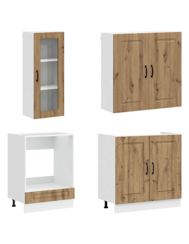 Unità Cucina KALMAR 8 pcs Rovere Artigianale