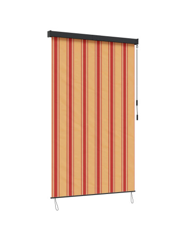 Tenda a rullo Multicolore 100 x 250 cm Tessuto e Alluminio